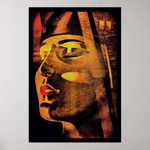 Poster METROPOLIS de Fritz Lang - Antigo Filme Sci Fi Ale