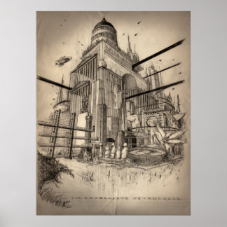 Poster Metrópolis do Grande Sacramento