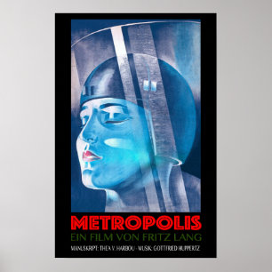 Poster METROPOLIS Ein Film Von Fritz Lang