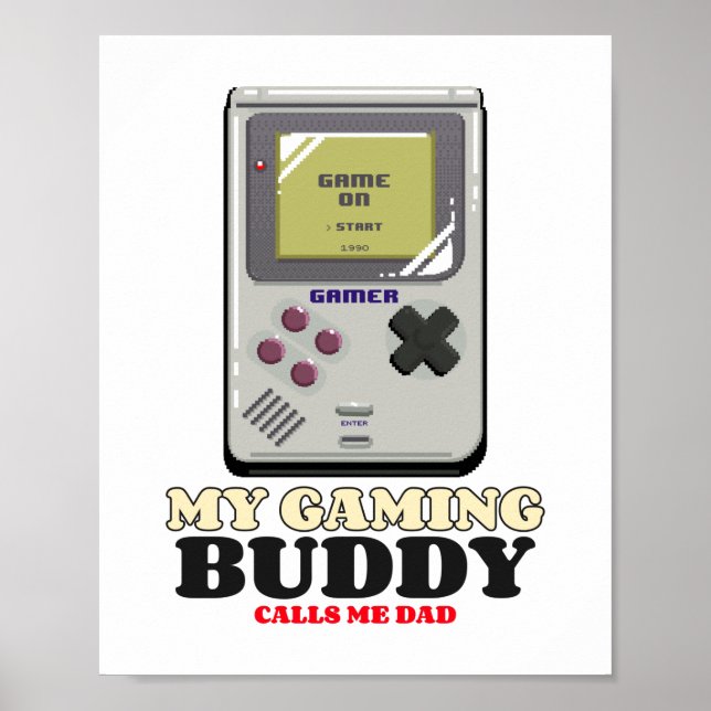 Poster Meu Amigo de Jogos me chama de Pai (Frente)