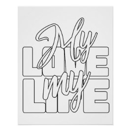 Pôster Meu Amor Minha Vida