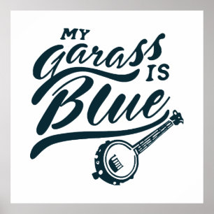 Poster Meu Banjo é Azul