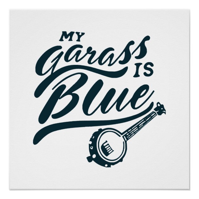 Pôster Meu Banjo é Azul (Frente)