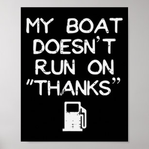Poster Meu barco não funciona em Obrigados Engraçado Humo