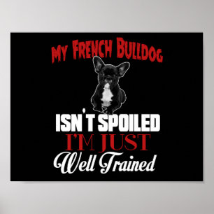 Poster Meu Bulldog Francês não é mimado