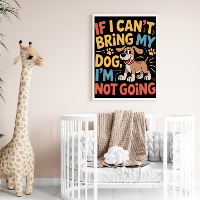 Poster Meu Cachorro Minha Regra De Viagem (Criador carregado)