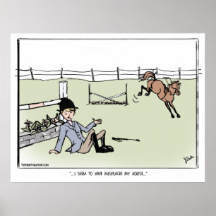 Pôster Meu Cavalo Deslocado