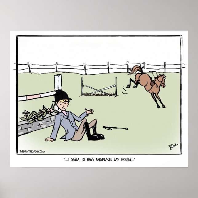 Pôster Meu Cavalo Deslocado (Frente)