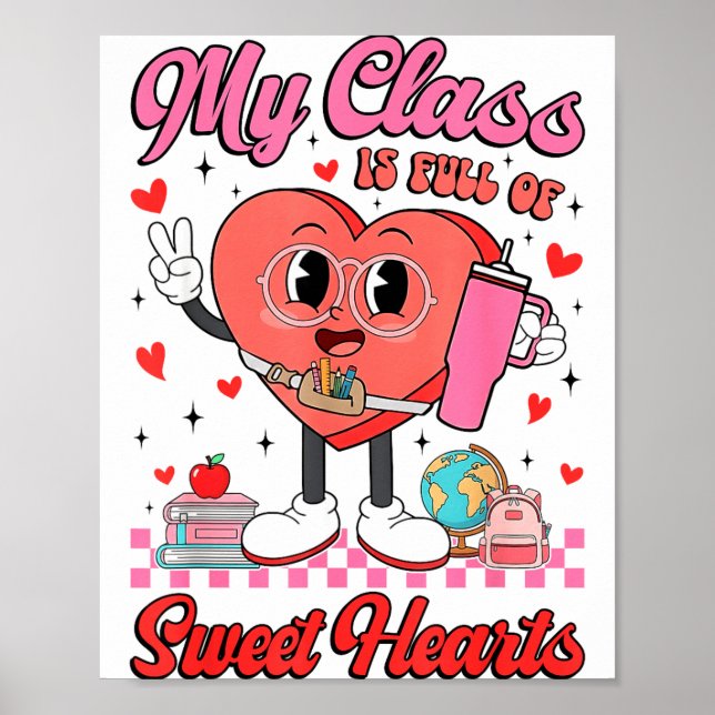 Poster Meu Cl Está Cheio De Queridos Professores Dia Dos  (Frente)