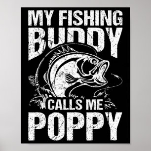 Poster Meu Companheiro de Pesca Me Chama de Papai Dia dos