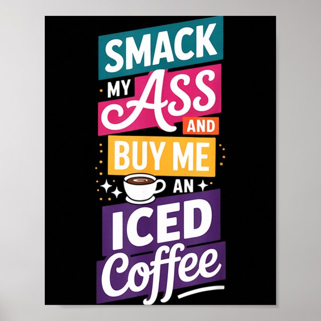 Poster Meu Comprar Café Gelado 1 (Frente)
