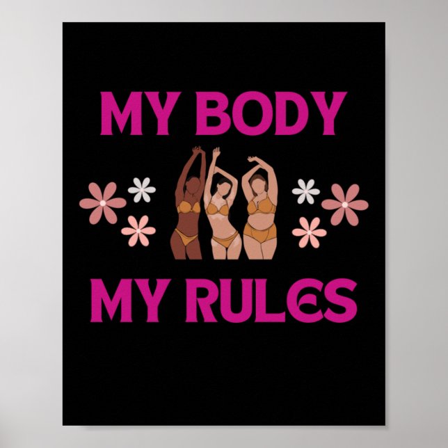 Poster Meu Corpo, Meu Gestor de Regras (Frente)