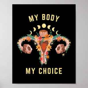 Poster Meu Corpo Minha Escolha Feminista