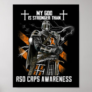 Poster Meu Deus É Mais Forte Do Que A Consciência Do Rsd