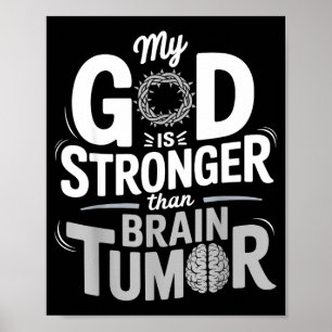Poster Meu Deus É Mais Forte Do Que Conscientização Sobre