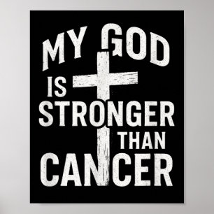 Poster Meu Deus É Mais Forte - Esperança De Consciência D