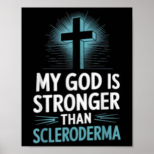 Poster Meu Deus É Mais Forte Que O Escleroderma