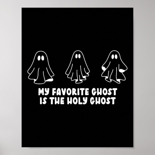 Poster Meu Fantasma Favorito É O Espírito Santo (Frente)