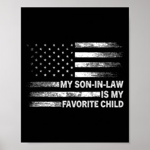 Poster Meu Filho De Direito É Minha Bandeira Americana Fa