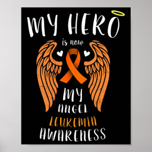 Poster Meu Herói Agora É Meu Anjo - Memória da Leucemia