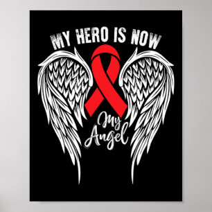 Poster Meu Herói - Anemia Célula Falsiforme Apoiador Ri