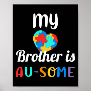 Poster Meu Irmão É Consciência Autista