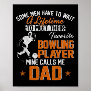 Poster Meu Jogador De Boliche Favorito Me Chama De Presen
