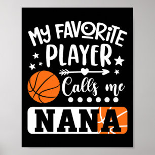 Poster Meu Jogador De Bysketbyll Favorito Me Chama De Nan
