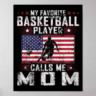 Poster Meu Jogador De Bysketbyll Favorito Me Chama Mãe