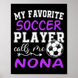 Poster Meu jogador de futebol favorito me chama de Nona S