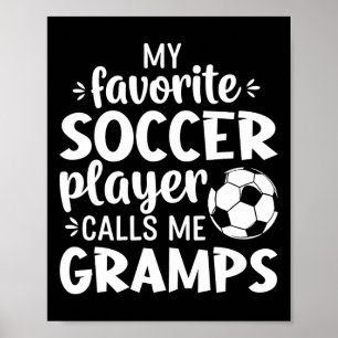 Poster Meu jogador de futebol favorito me chama de vovô
