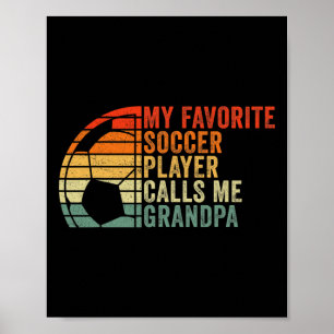 Poster Meu jogador de futebol favorito me chama de vovô