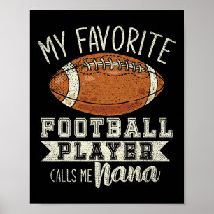 Poster Meu jogador de futebol favorito me chama de vovó N