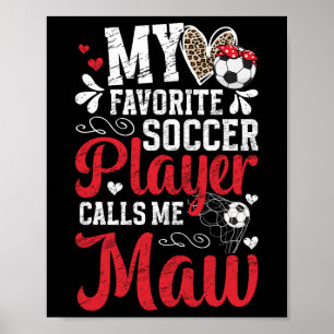 Poster Meu jogador de futebol favorito vovó futebol vovó