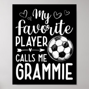 Poster Meu jogador favorito me chama de Grammie jogador d