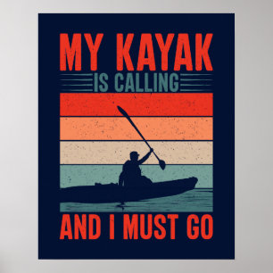Poster Meu Kayak está chamando e eu preciso ir