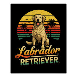 Pôster Meu Labrador Retriever