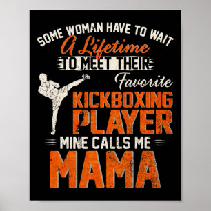 Poster Meu lutador de MMA e kickboxing favorito me liga