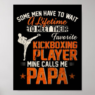 Poster Meu lutador de MMA e kickboxing favorito me liga