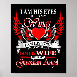 Poster Meu marido meu anjo da guarda memória do céu memor
