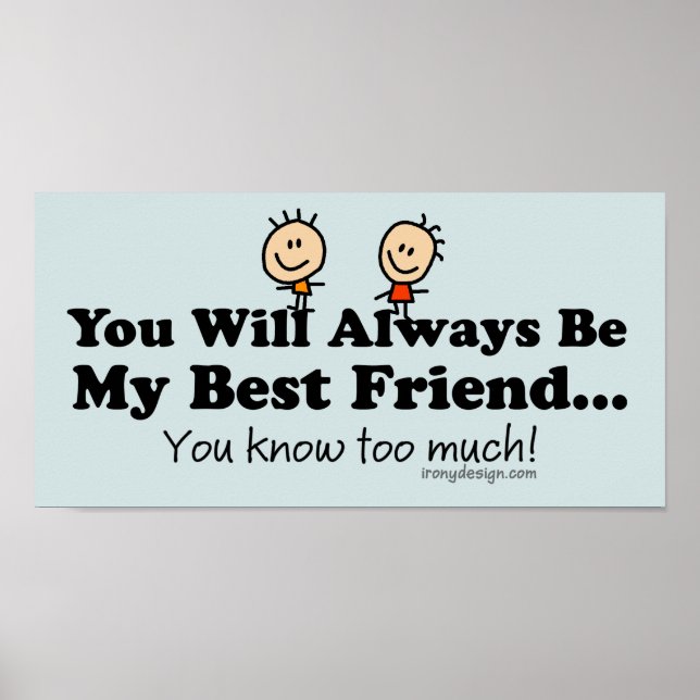 Pôster Meu Melhor Amigo (Frente)