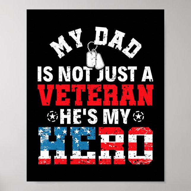 Poster Meu Pai Não É Apenas Um Veterano Ele Meus Veterano (Frente)