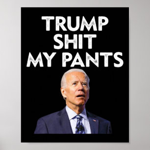 Poster Meu Pants Joe Biden Presidente