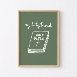 Poster Meu Pão Diário A Bíblia Sagrada
