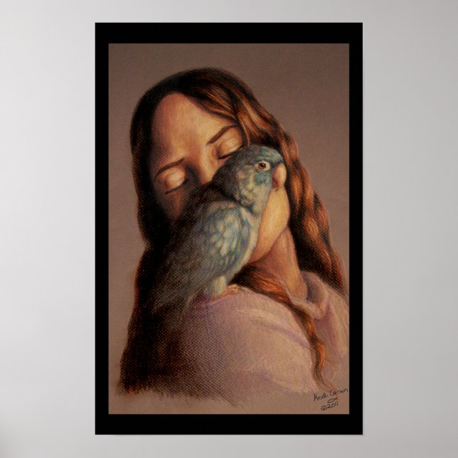 Pôster Meu Pássaro e Eu (Frente)