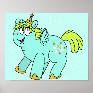 Poster Meu pequeno pônei Alicorn Uau Nelly