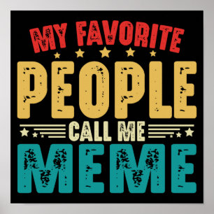Poster Meu Pessoas Favorito Me Chame De Dia de as mães
