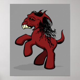 Pôster Meu pônei pequeno assustador