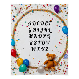 Pôster Meu primeiro alfabeto