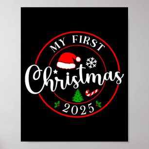 Poster Meu Primeiro Natal 2025 1º Natal Família Correspon